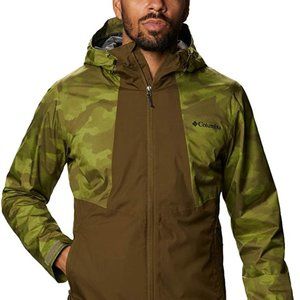🆕Columbia Men's Inner Limits II Jacket, XXL - New Olive/Matcha Spotted Camo,NWT